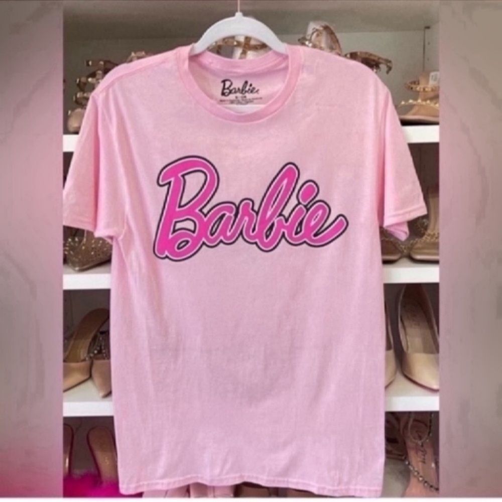 Barbie NWOT Short Sleeve Black Tee Womens 
New without Tags M/L - Picture 3 of 11